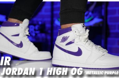 Air Jordan 1 High Metallic Purple 2021