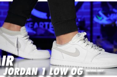 Air Jordan 1 Low OG Natural Grey