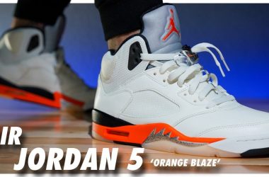 Air Jordan 5 Orange Blaze