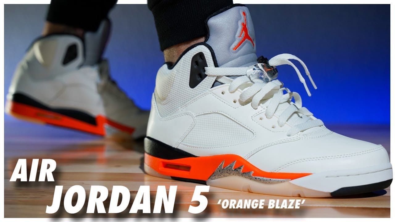 Air Jordan 5 Orange Blaze