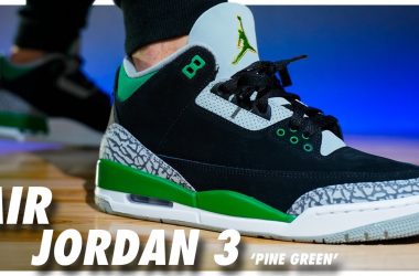 Air Jordan 3 Pine Green