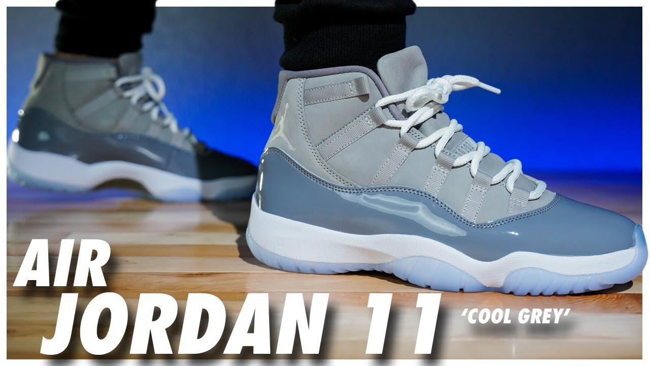 Air Jordan 11 Cool Grey Official Release Information