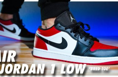 Air Jordan 1 Low Bred Toe