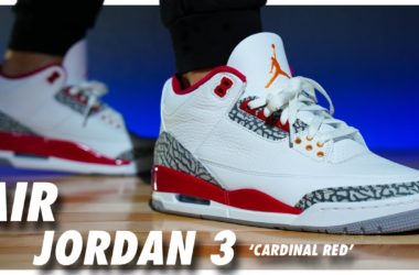 Air Jordan 3 Cardinal Red