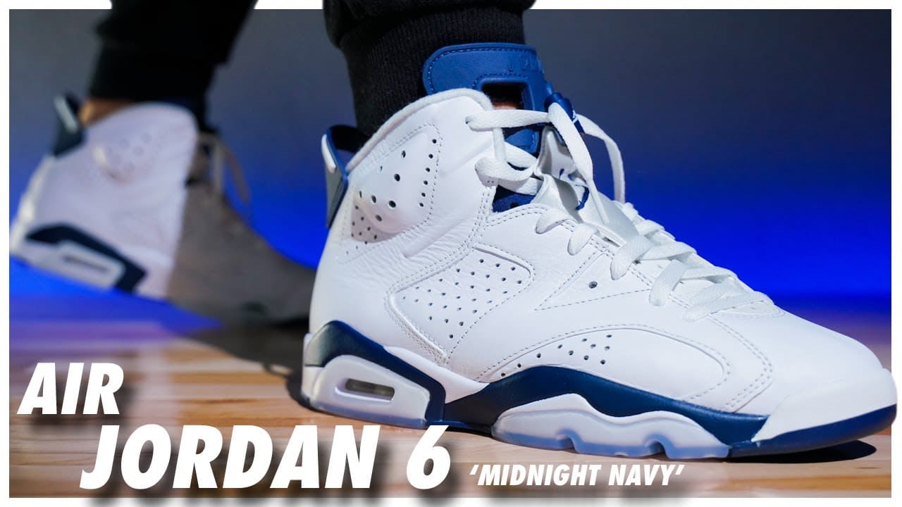 Air Jordan 6 Midnight Navy