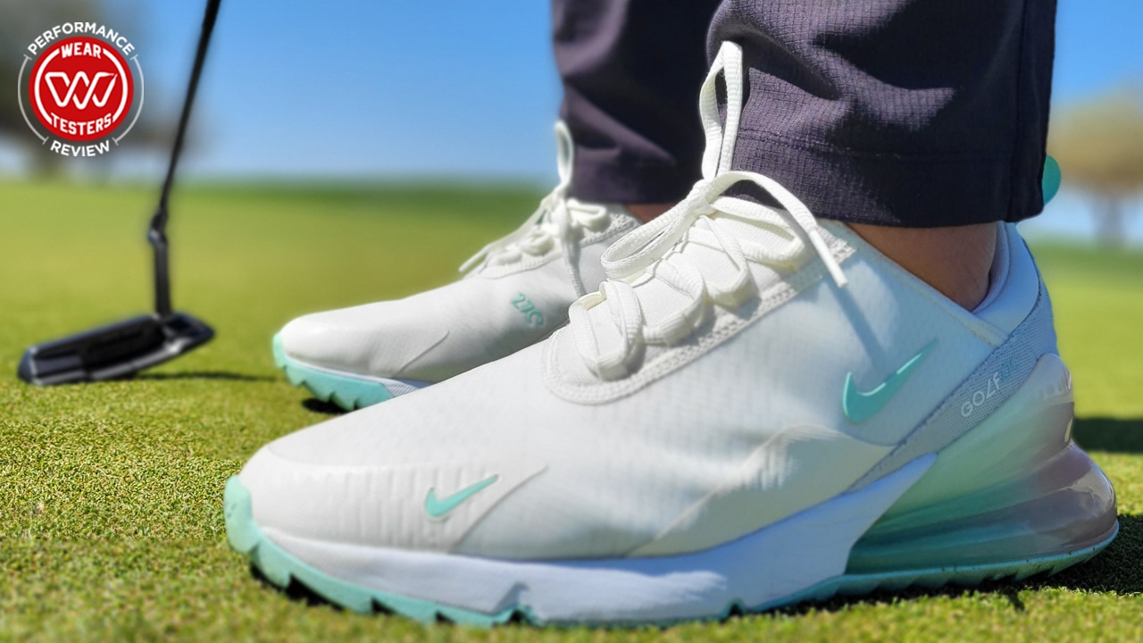 The Nike Air Max 270 Golf Shoes are finally here