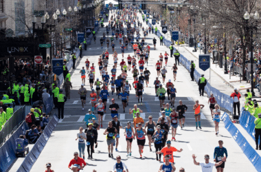 2022 Boston Marathon Finish