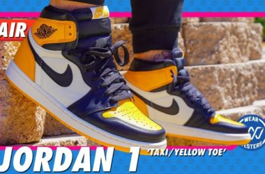 Air Jordan 1 High OG Taxi Yellow Toe