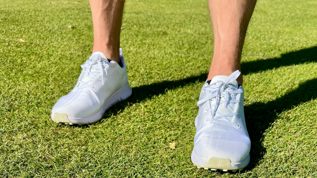 NOBULL Golf Shoe on foot