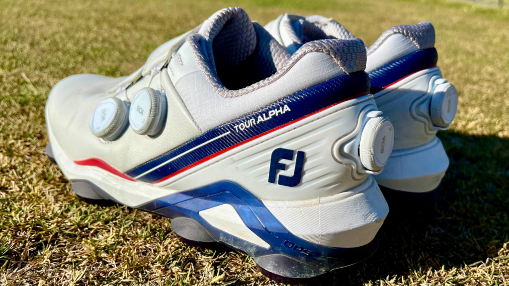 FootJoy Tour Alpha Triple BOA stability features