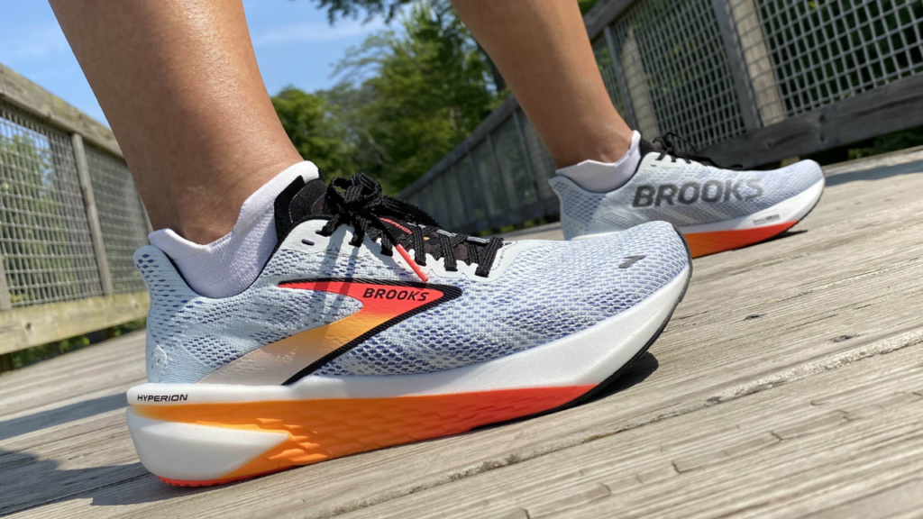 Brooks Hyperion 2 on foot