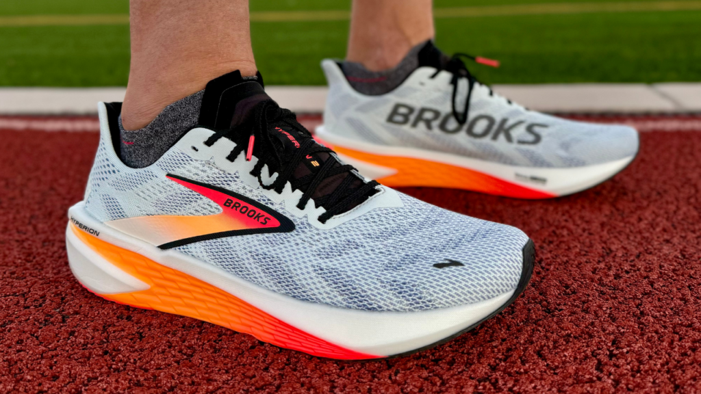 Brooks Hyperion 2 on the track