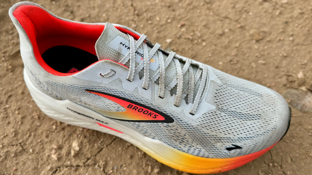 Brooks Hyperion Max 2 upper close up