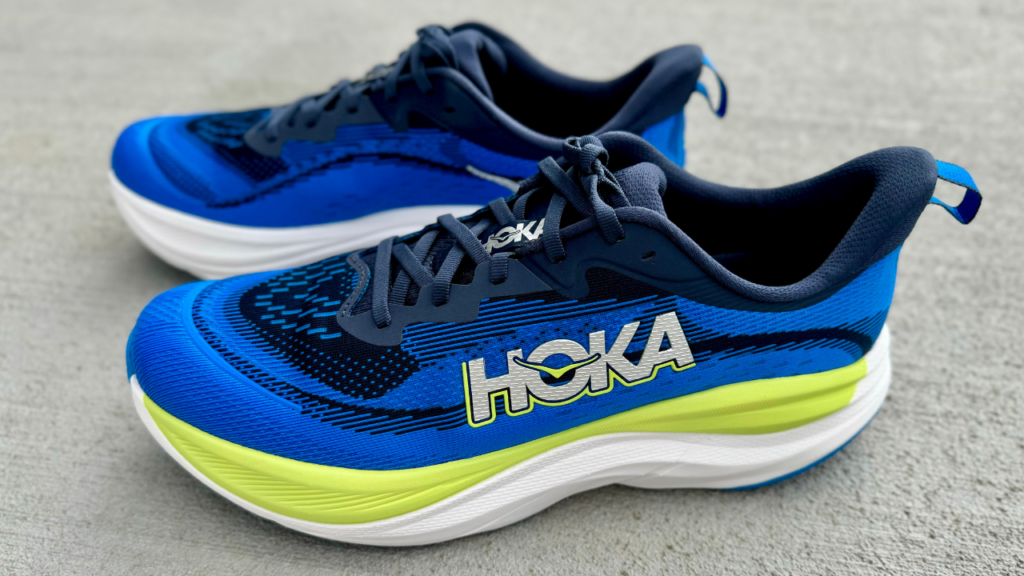 Hoka Skyflow on concrete