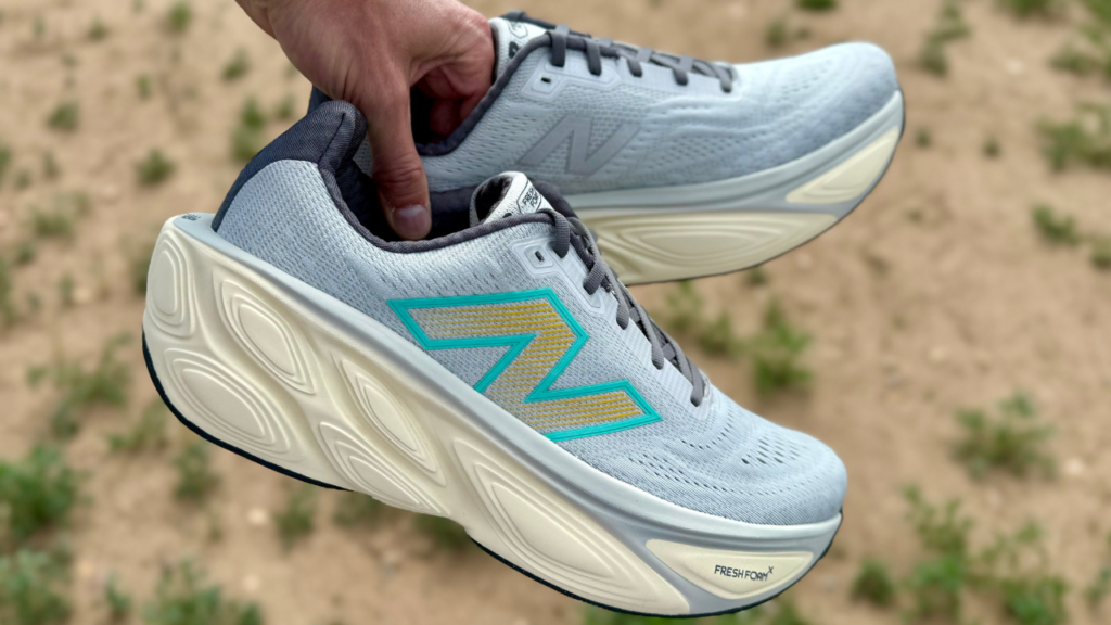 New Balance Fresh Foam X More v5 in hand