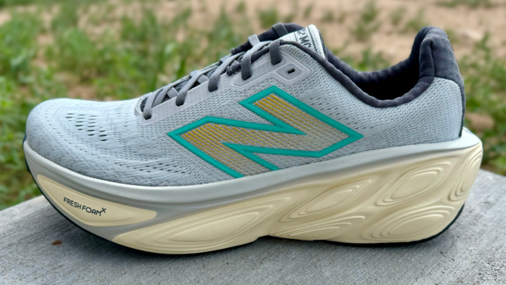 New Balance Fresh Foam X More v5 lateral side view