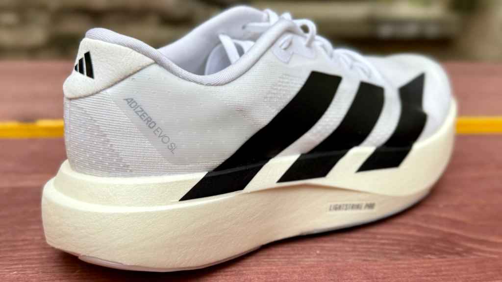 adidas Evo SL rear quarter view