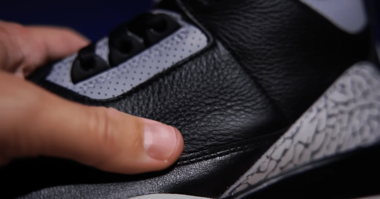 suede jordan 3 black cement