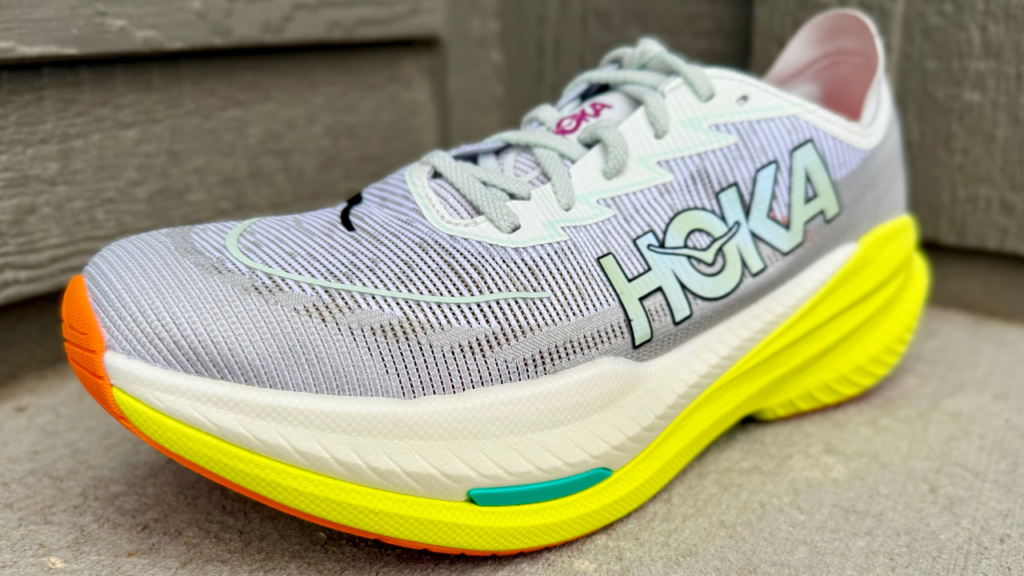 hoka mach x2 toe view