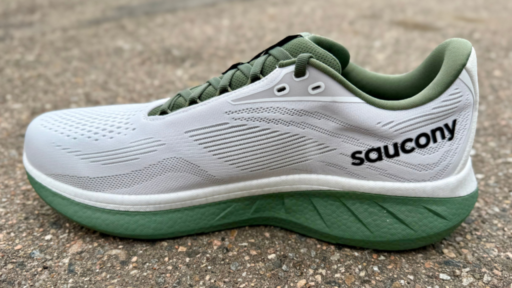 Saucony Ride 18 medial side view