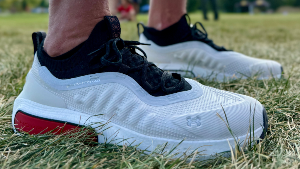 UA Phantom 4 on foot