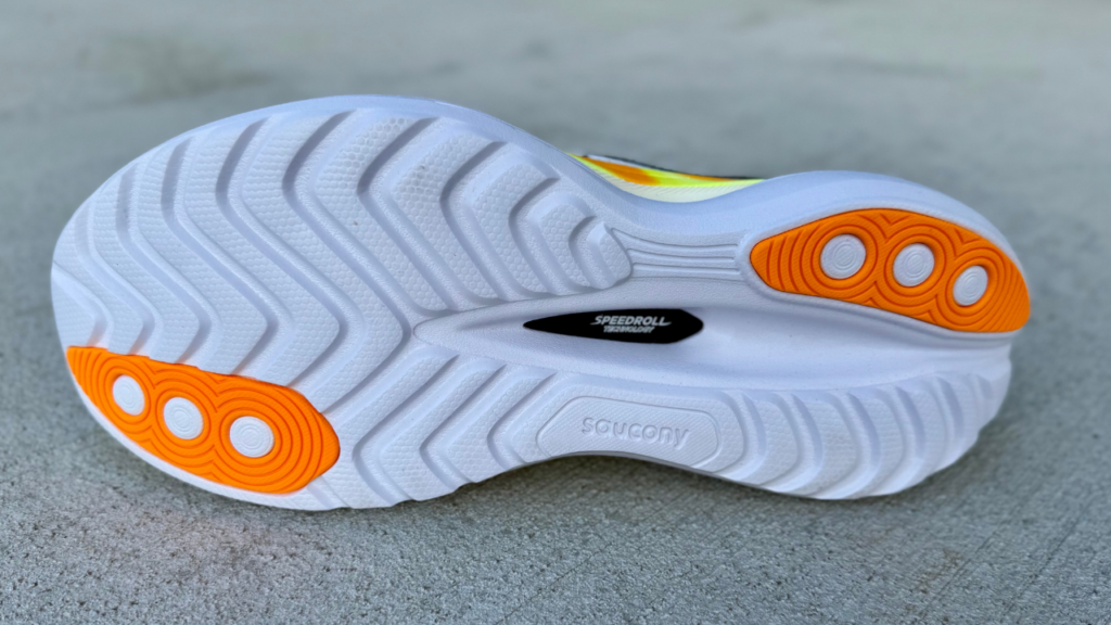 Saucony Endorphin Trainer outsole traction