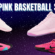 best pink basketball shoes