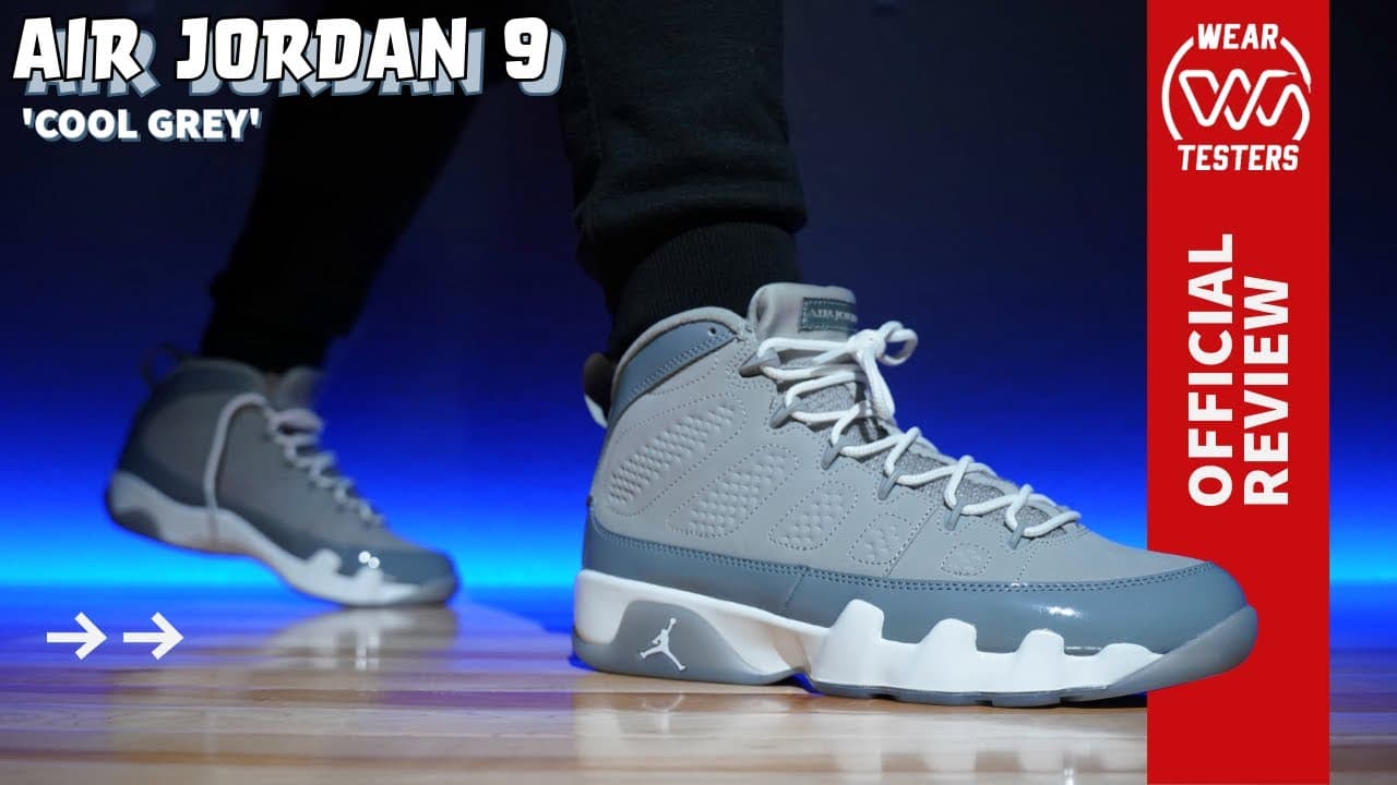 air jordan 9 cool grey review