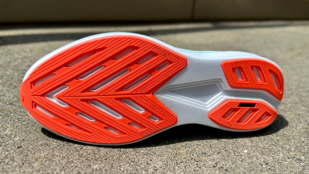 Brooks Hyperion 3 outsole traction