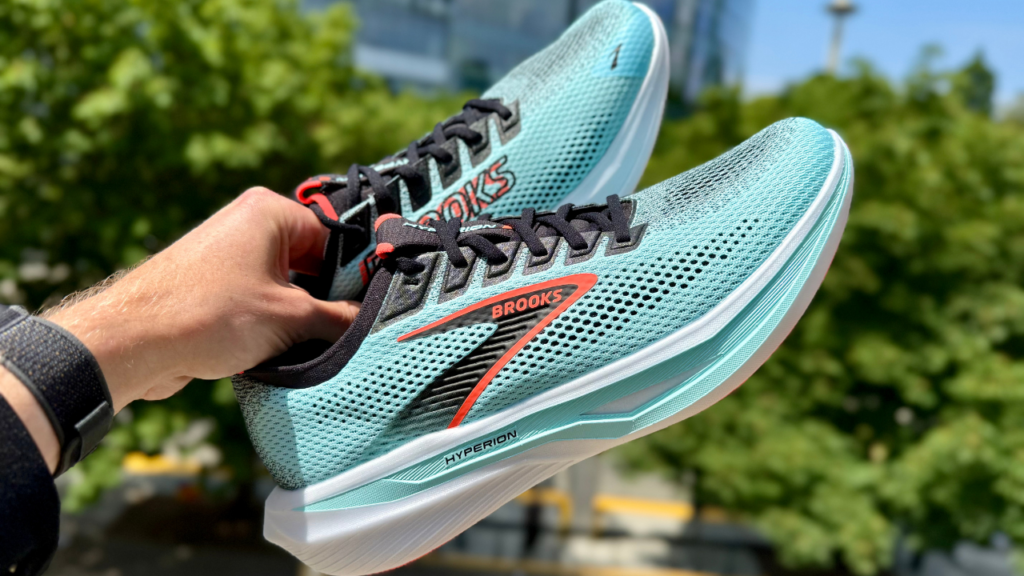 Brooks Hyperion 3 in hand in Seattle
