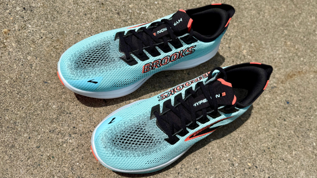 Brooks Hyperion 3 upper top view
