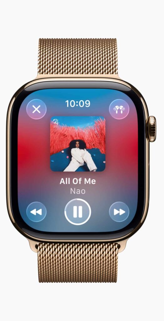 Apple Watch for running: music streaming