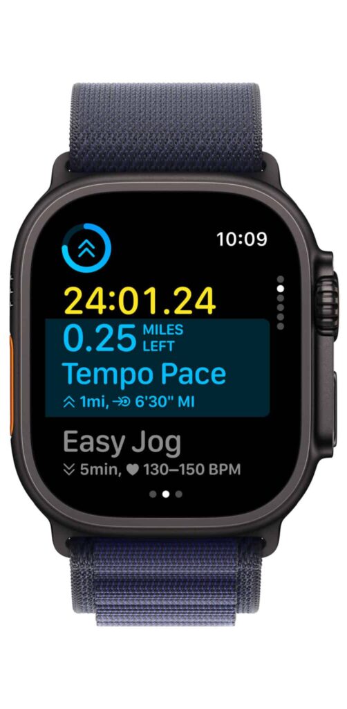 Apple Watch for running: customization