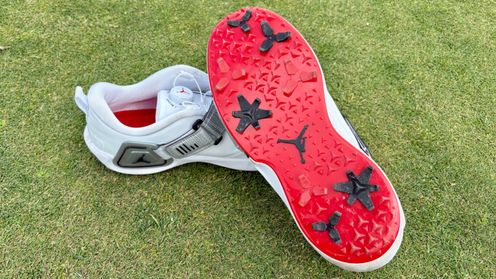 Jordan Air Rev outsole spiked traction