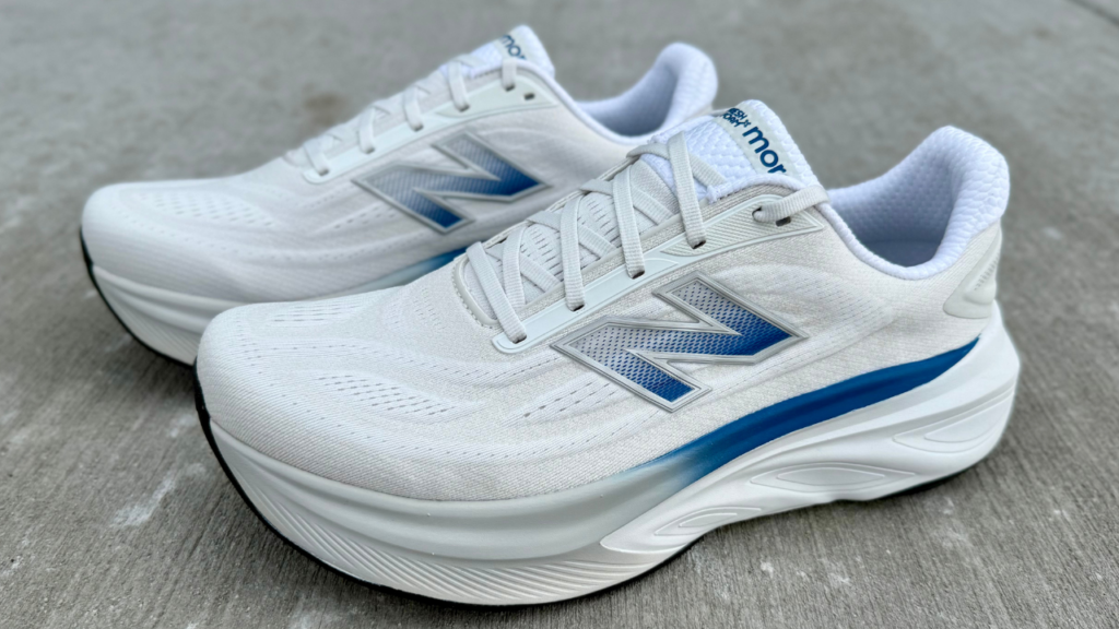 New Balance Fresh Foam X More v6 both shoes