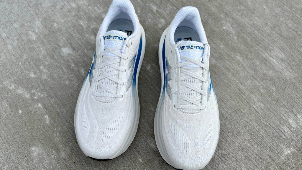 New Balance Fresh Foam X More v6 upper top view