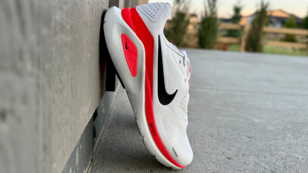 Nike Structure 26 leaning on wall