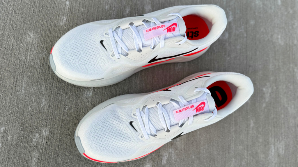 Nike Structure 26 upper top view