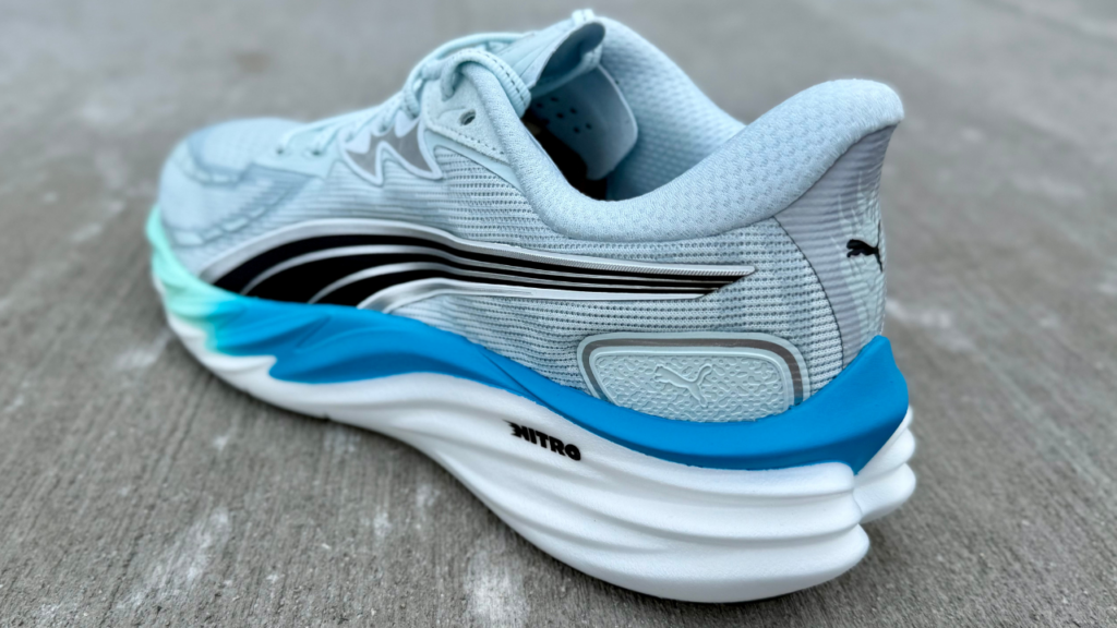 Puma Velocity Nitro 4 rear quarter cushion close up