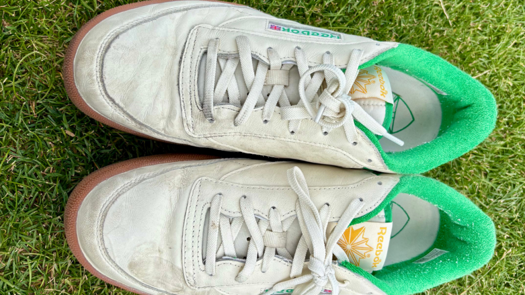 Reebok Club C Golf upper top view