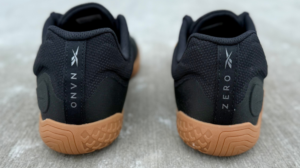Reebok Nano Zero heel close up