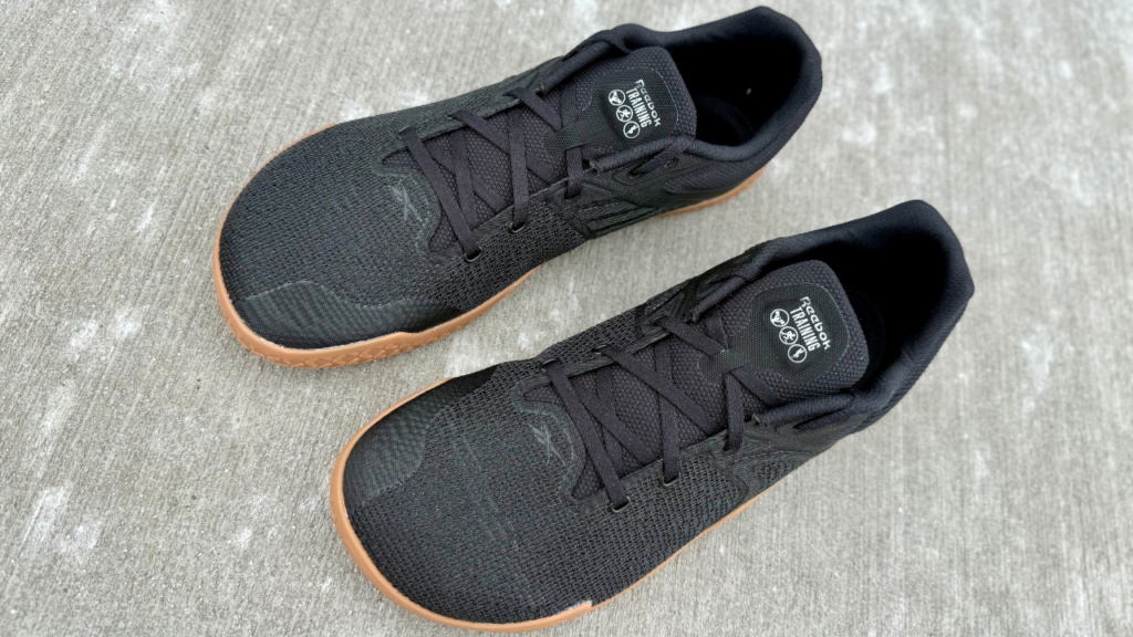 Reebok Nano Zero upper top view