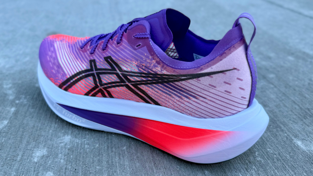 Asics Megablast rear close up