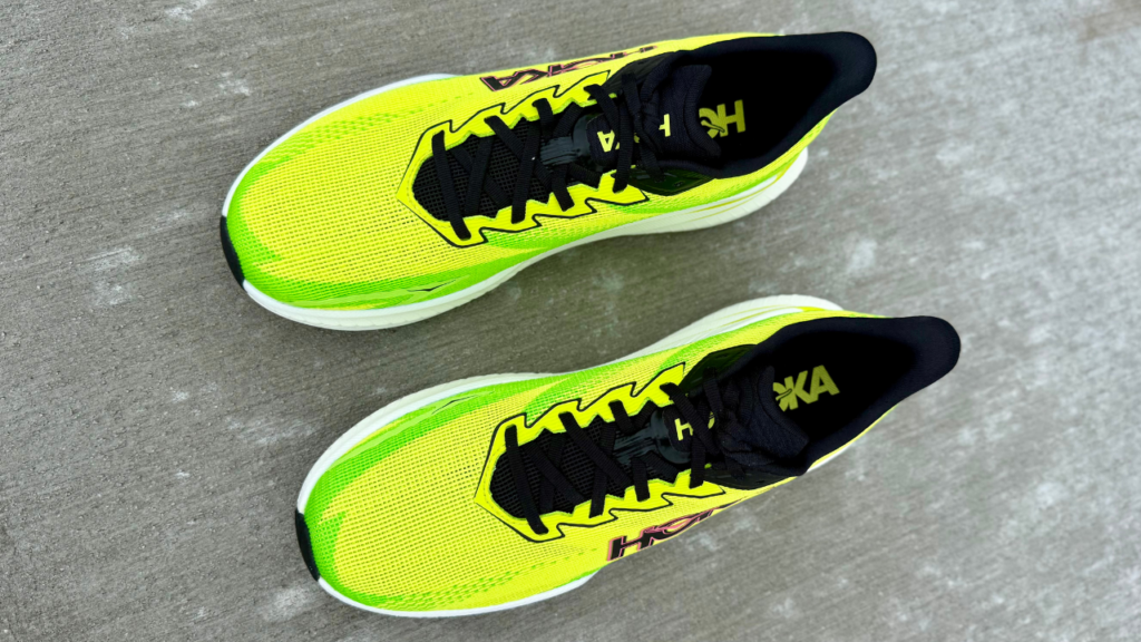 Hoka Mach X 3 upper top view