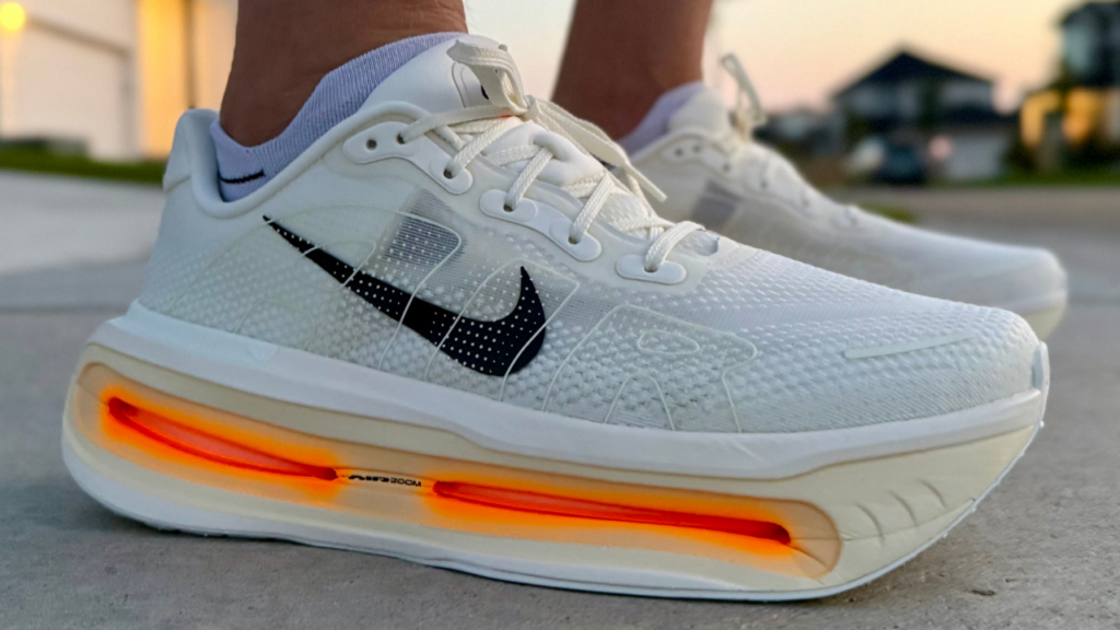 Nike Vomero Premium on foot at sunrise
