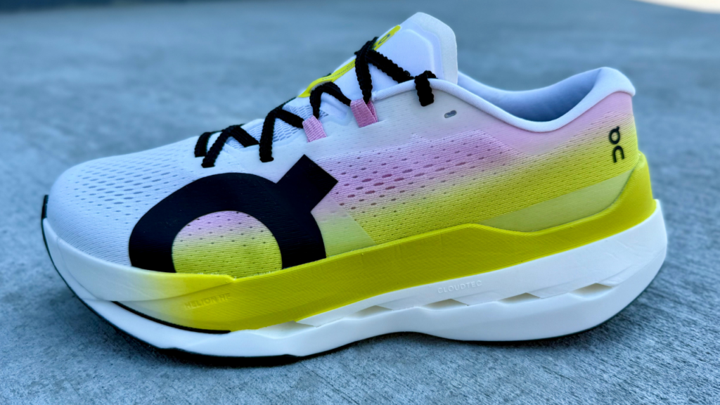 On Cloudboom Max lateral side view