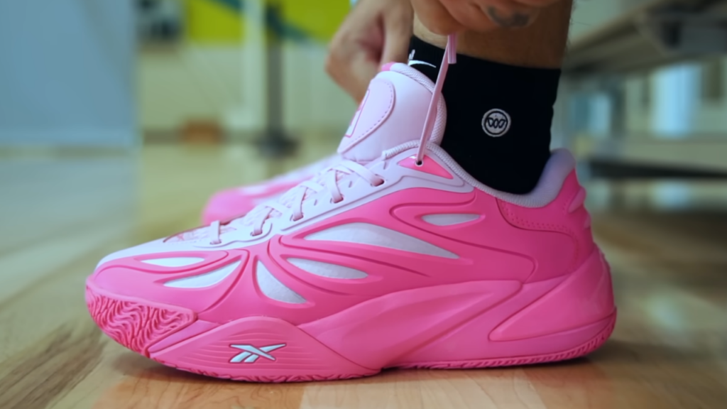 Reebok Angel Reese 1 on foot