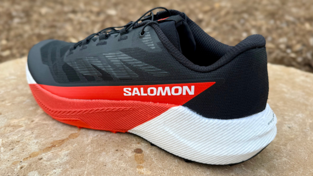 Salomon Pulsar heel close up