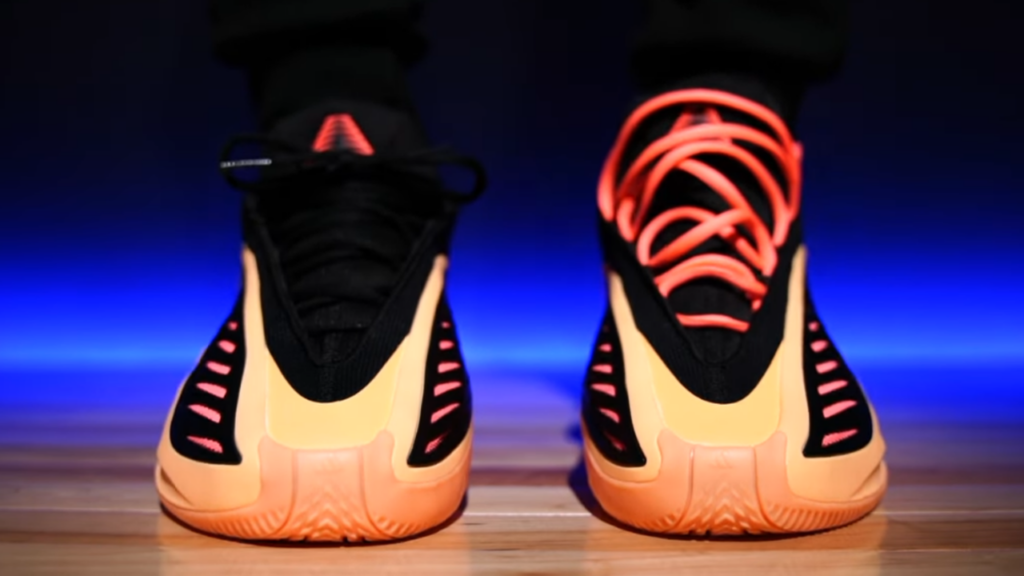 adidas Anthony Edwards 2 lacing system