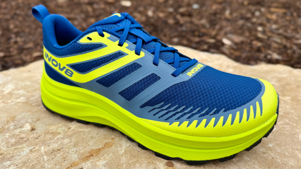 Inov-8 Trailfly Max toe close up